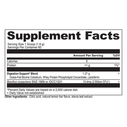Ancient Nutrition Colostrum Lemon Bar