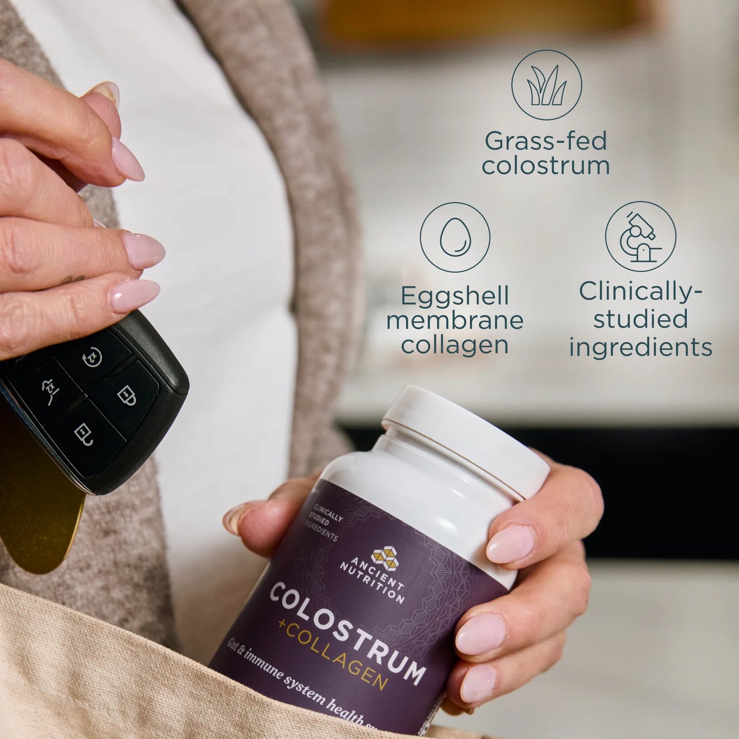 Ancient Nutrition Colostrum + Collagen 75ct