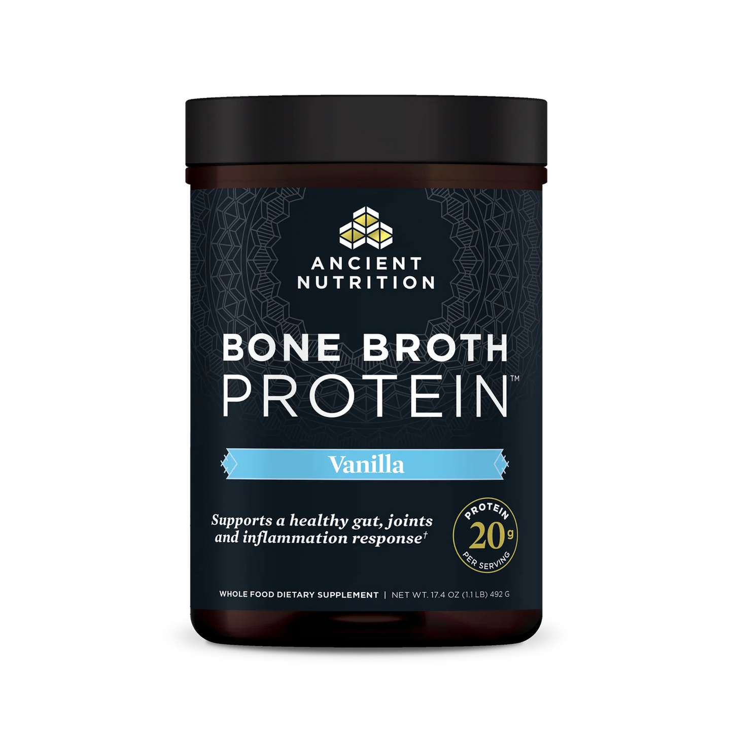 Ancient Nutrition Bone Broth Protein Vanilla