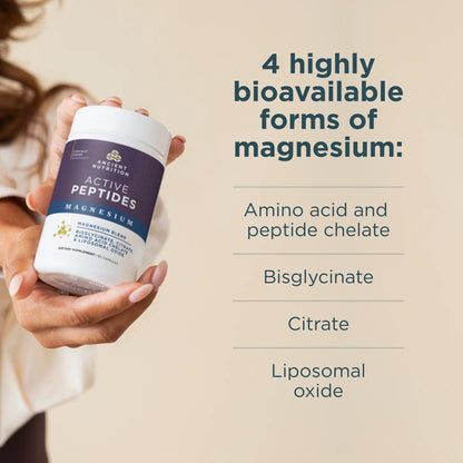 Ancient Nutrition Active Peptides Magnesium Complex 90ct