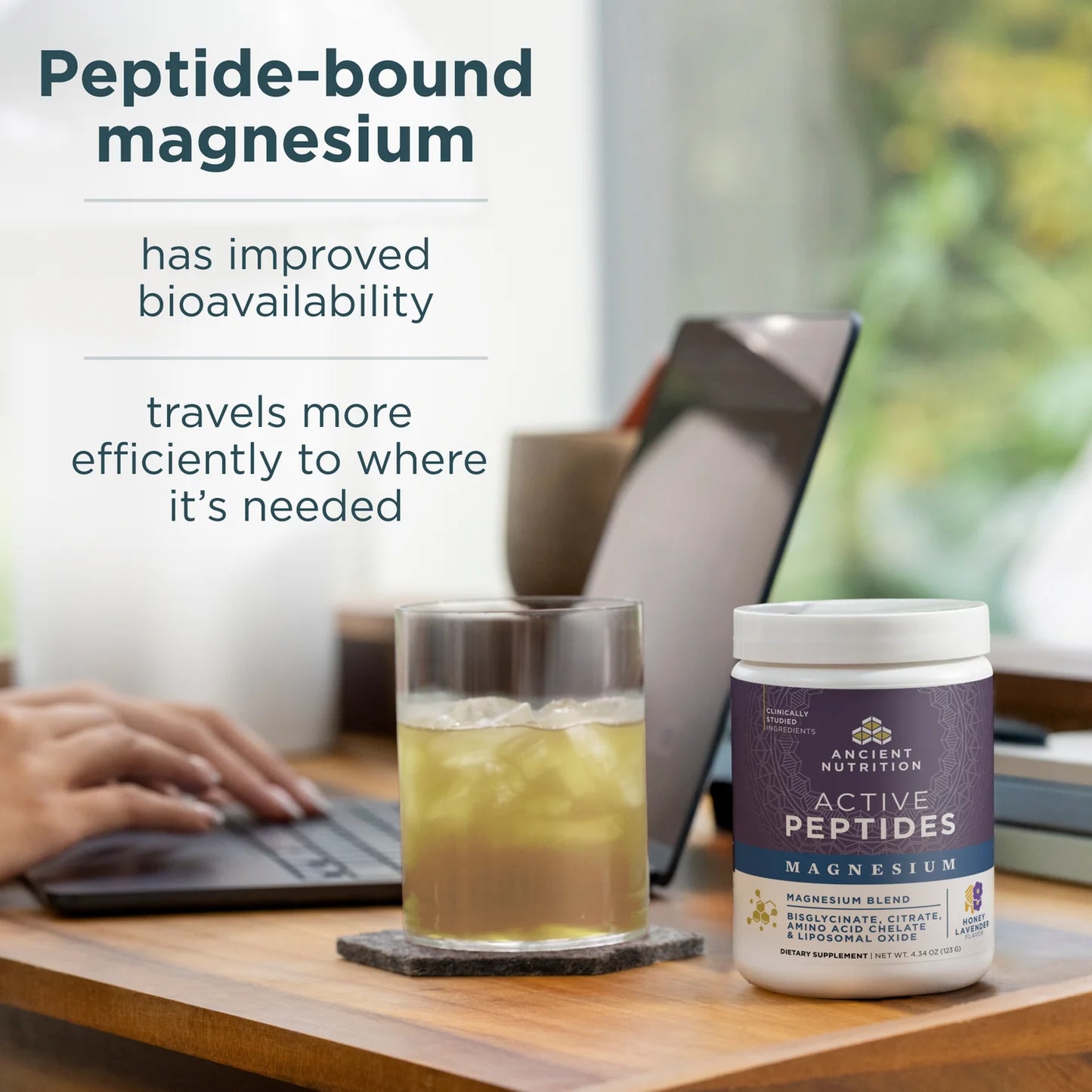 Active Peptides Magnesium Complex Lavender Honey 4.83 oz