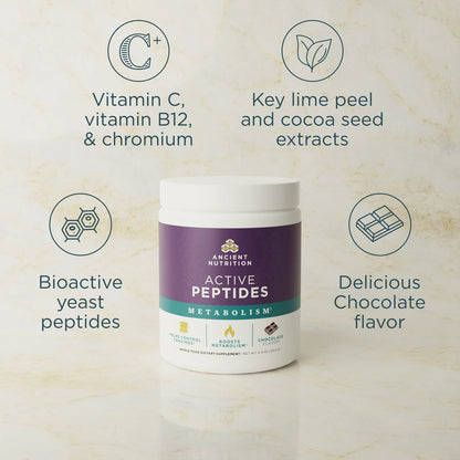 Active Peptides Metabolism Chocolate 5.30 oz