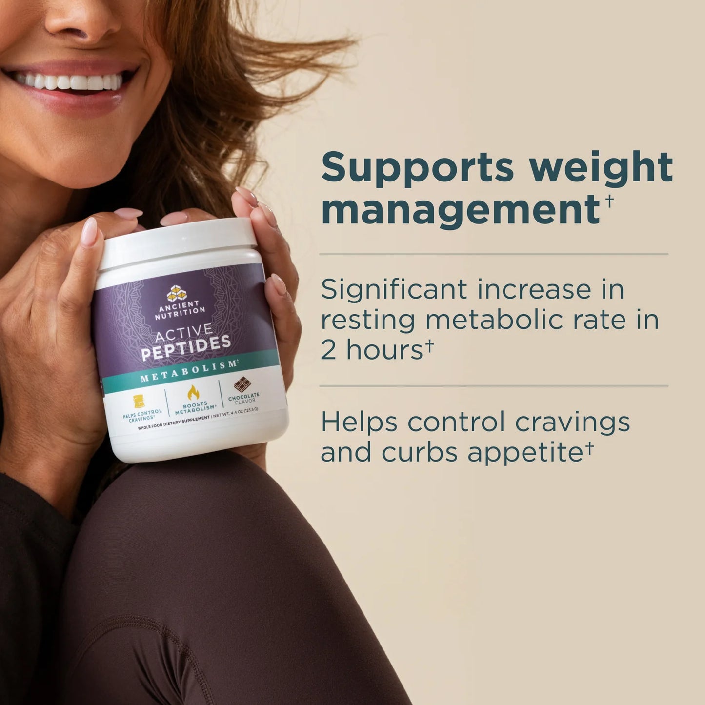 Active Peptides Metabolism Chocolate 5.30 oz