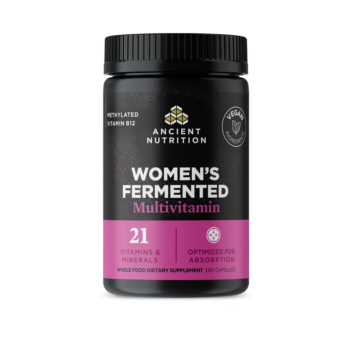 Ancient Nutrition Women's Fermented Multivitamin 60ct