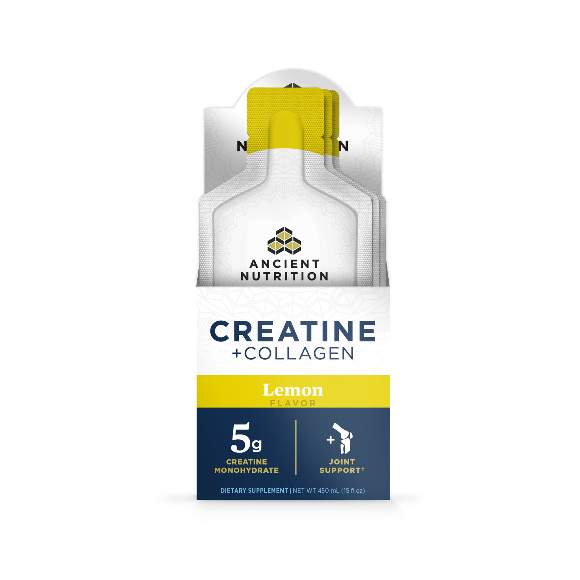 Creatine + Collagen - Gel - Lemon - 15ct
