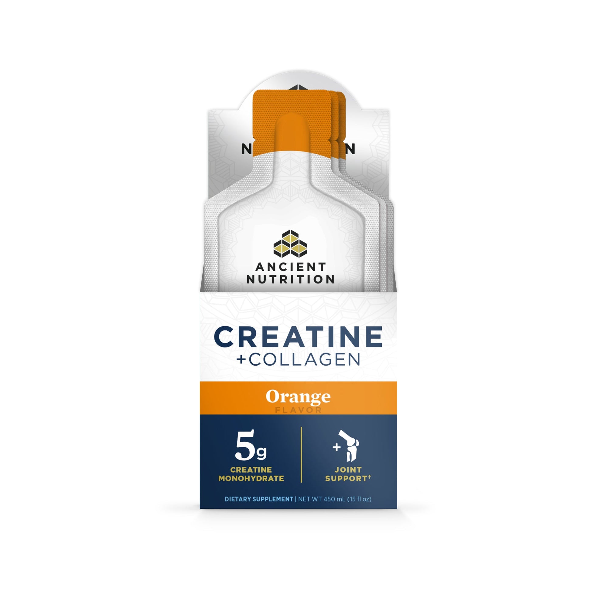 Creatine + Collagen - Gel - Orange - 15ct