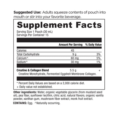 Creatine + Collagen - Gel - Orange - 15ct