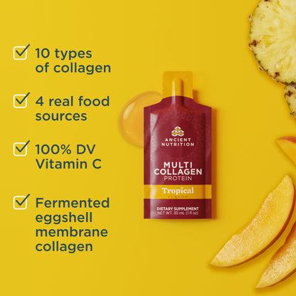 Multi Collagen Protein - Gel - Tropical - 15ct