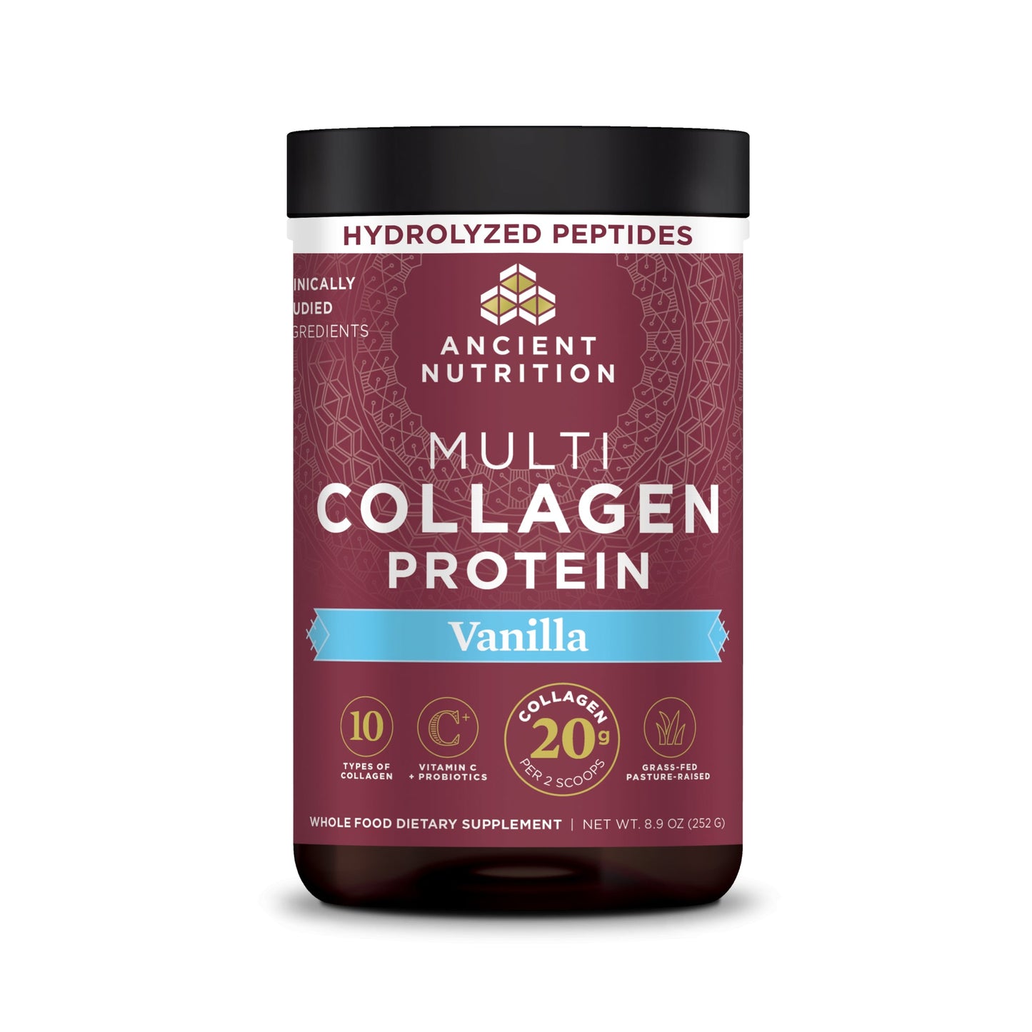 Multi Collagen Protein - Vanilla - 24 Serving