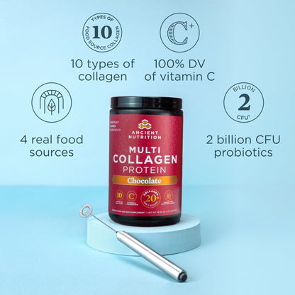 Multi Collagen Protein - Chocolate - 24 Serving