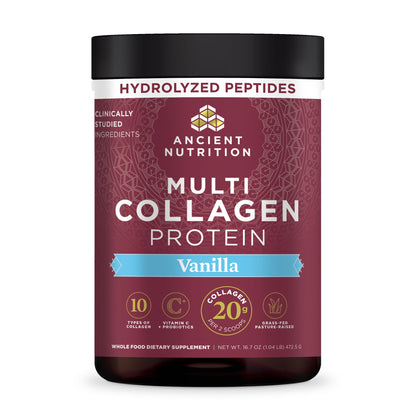 Multi Collagen Protein - Vanilla - 45 Serving