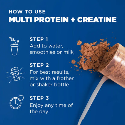 Ancient Nutrition Multi Protein Animal Based + Creatine Dark Chocolate
