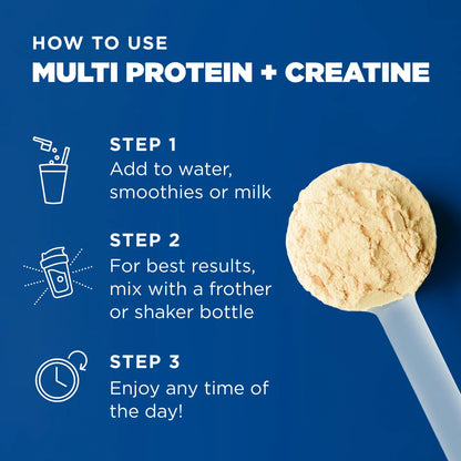 Ancient Nutrition Multi Protein Animal Based + Creatine Vanilla Bean
