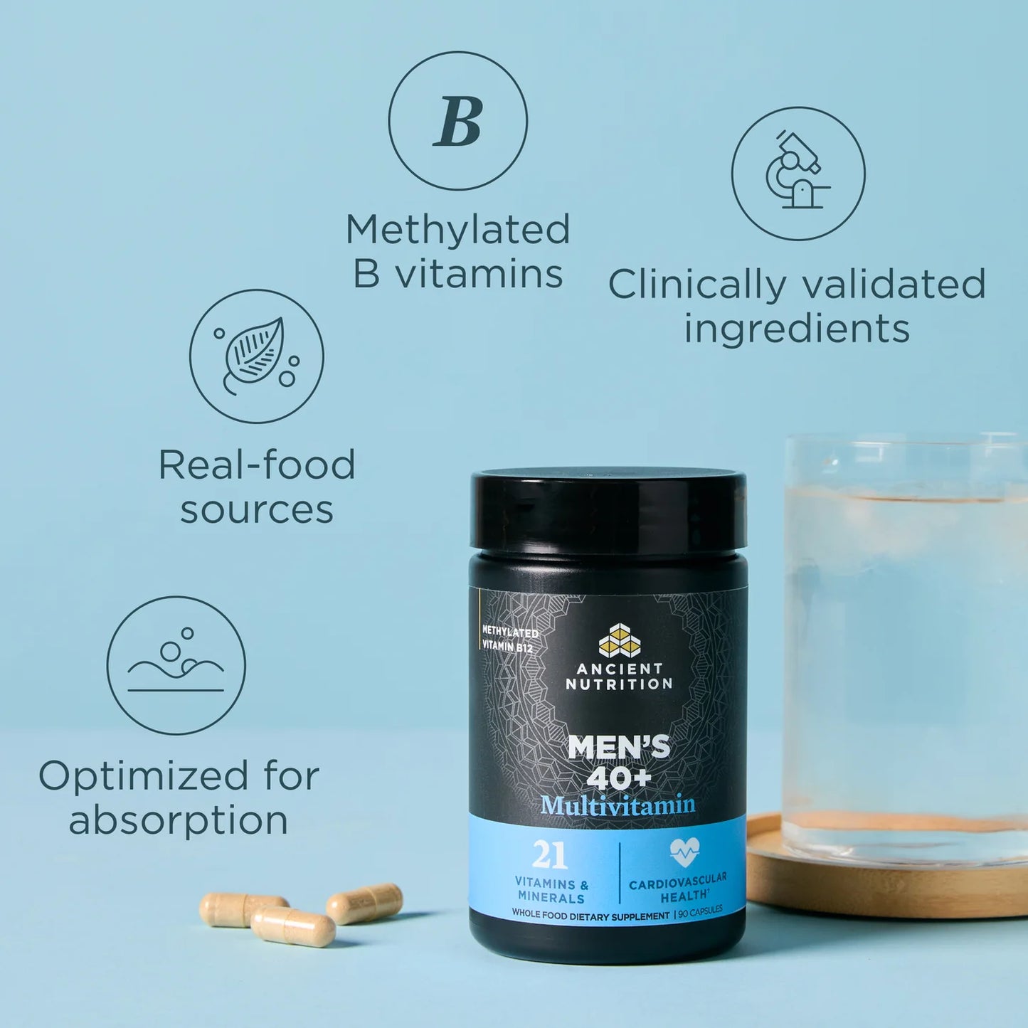 Ancient Multivitamin Men's 40+ 90 ct