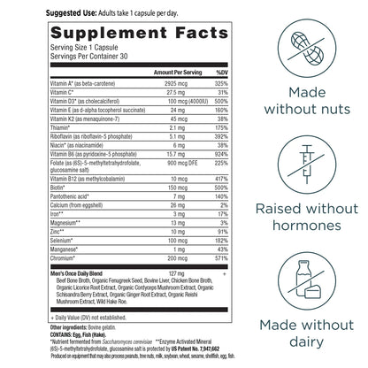 Ancient Multivitamin Men's Once Daily 30 ct