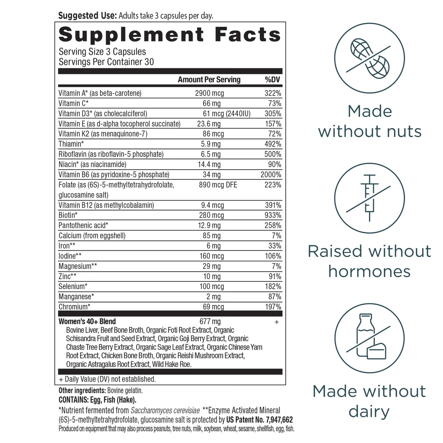 Ancient Multivitamin Women's 40+ 90 ct
