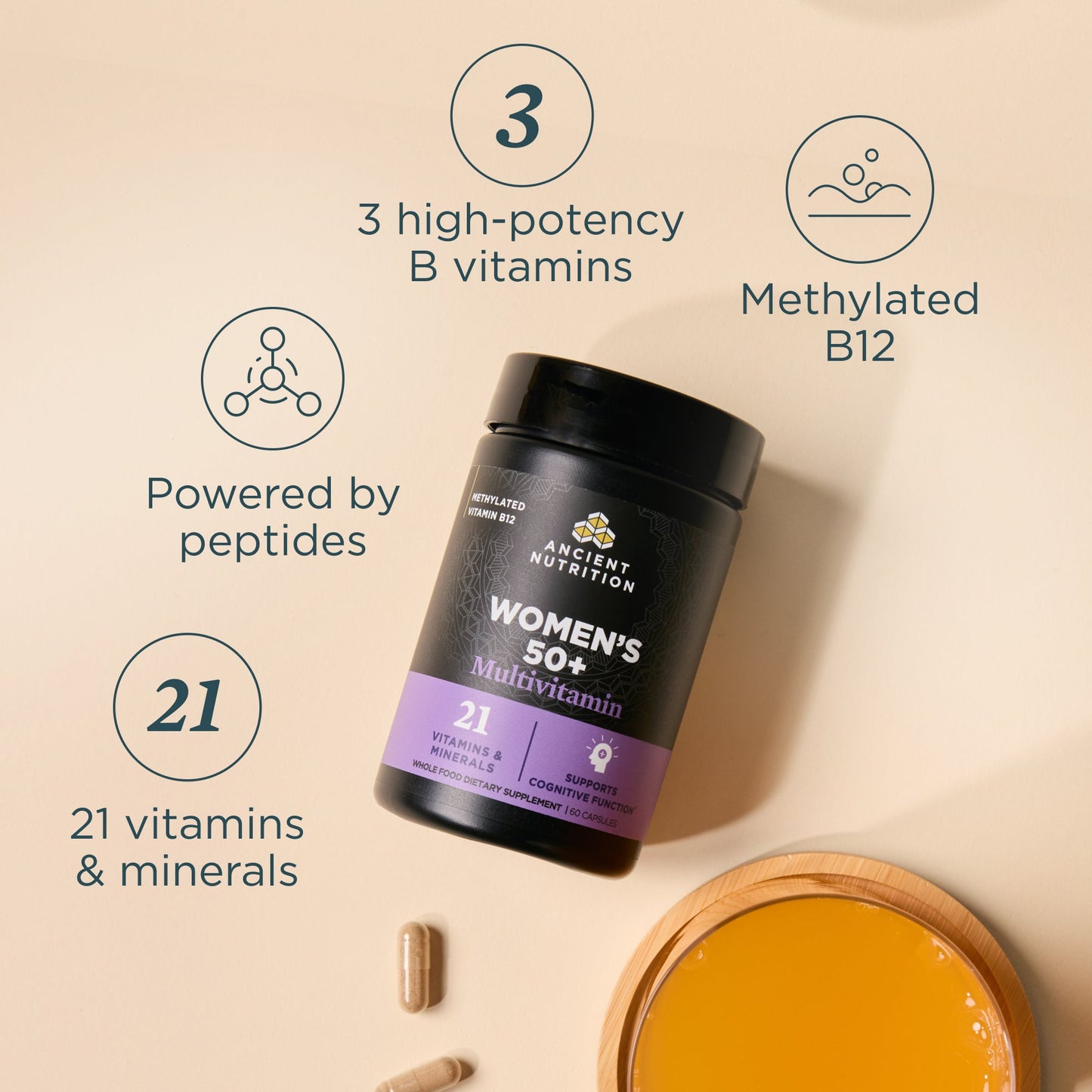 Multivitamin - Capsule - Women's 50+ - 60ct