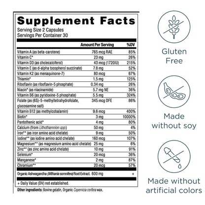 Multivitamin - Capsule - Women's 50+ - 60ct