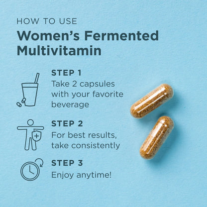 Ancient Nutrition Women's Fermented Multivitamin 60ct