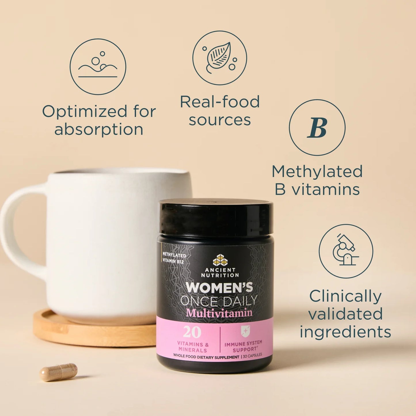Ancient Multivitamin Women's Once Daily 30 ct