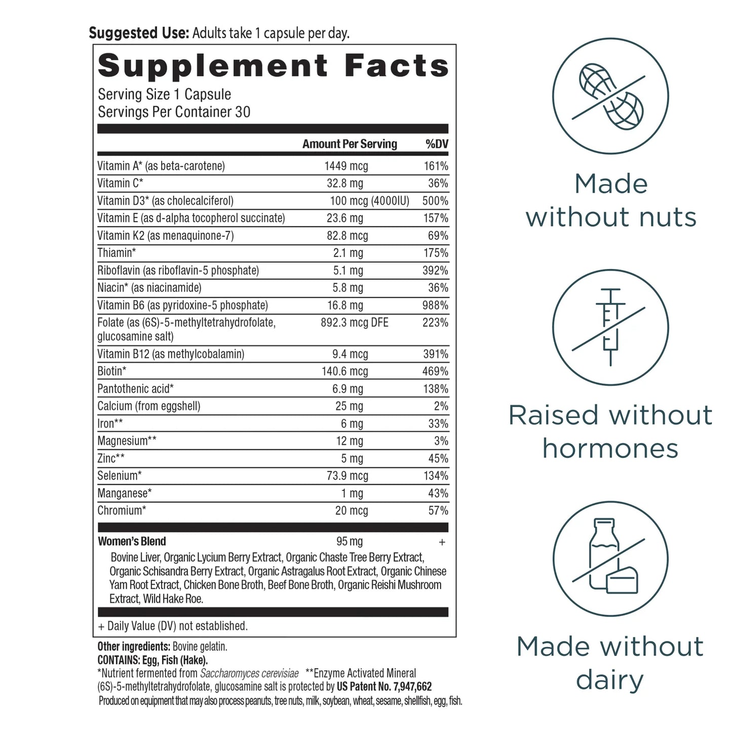 Ancient Multivitamin Women's Once Daily 30ct