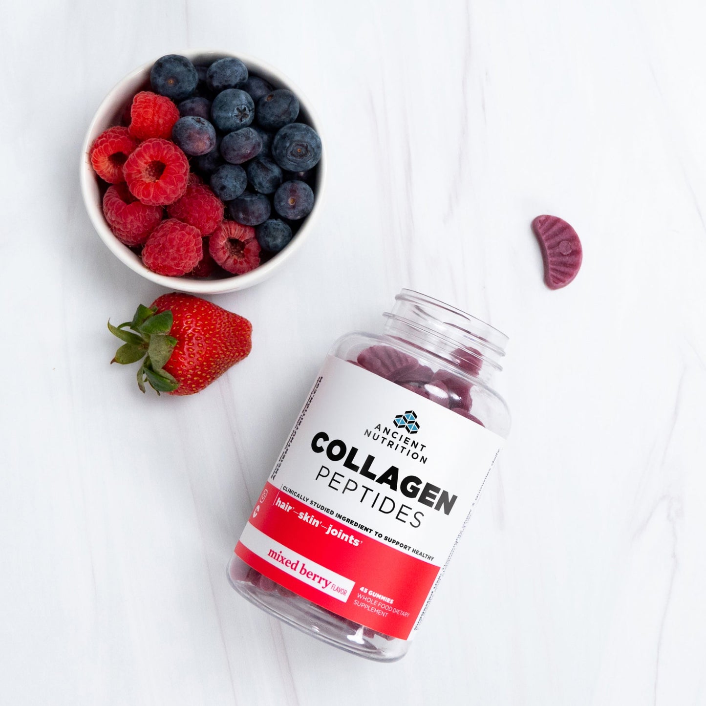 Collagen Gummy - 45ct (mixed Berry) 15srv