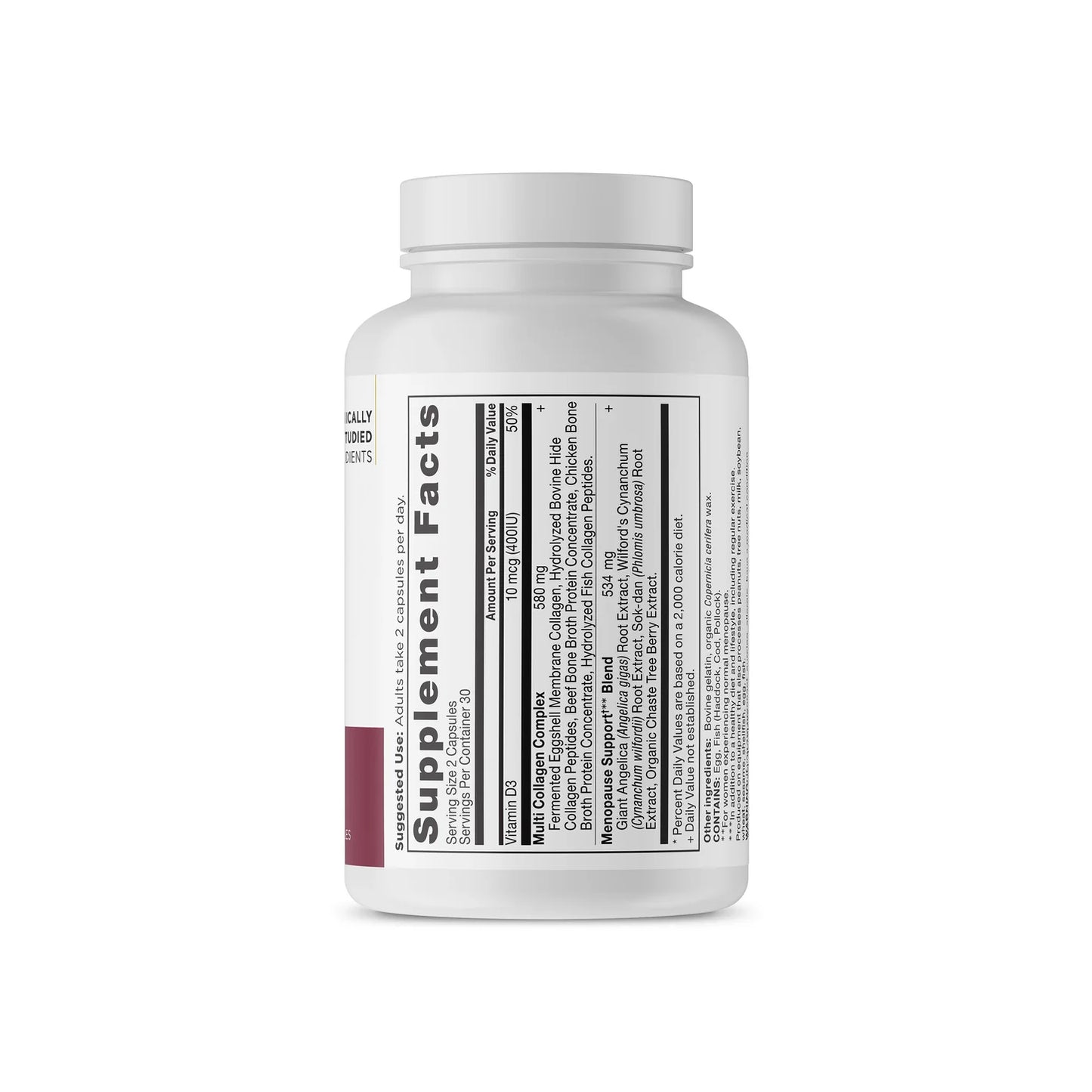 Ancient Nutrition Menopause Support + Collagen 60ct