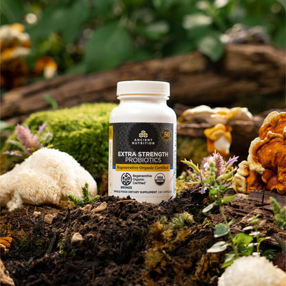 Ancient Nutrition Regenerative Organic Certified™ Extra Strength Probiotics 60 capsules