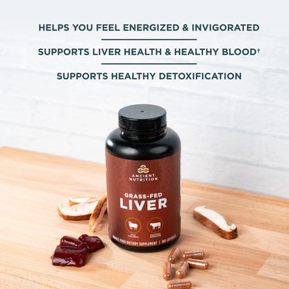 Ancient Glandulars - Liver - Capsules - 180 ct