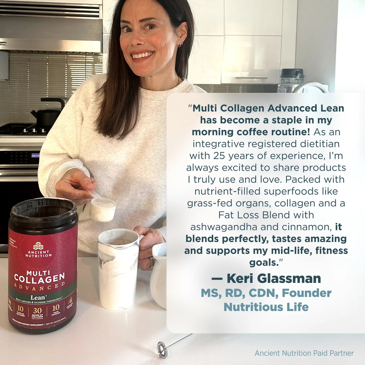 Ancient Nutrition Multi Collagen Advanced Lean