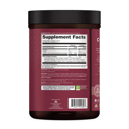 Ancient Nutrition Multi Collagen Protein Strawberry Lemonade 45 servings