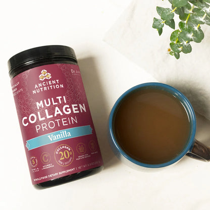 Ancient Nutrition Multi Collagen Protein Vanilla 24 servings
