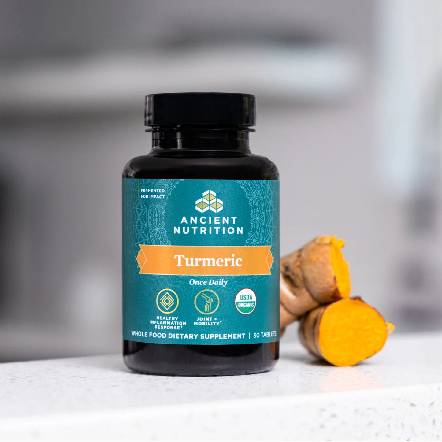 Ancient Nutrition Organic Tumeric - Tablet - 30 ct