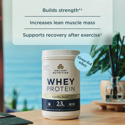 Ancient Nutrition Vanilla Bean Whey Protein