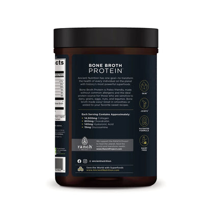 Ancient Nutrition Bone Broth Protein Chocalate
