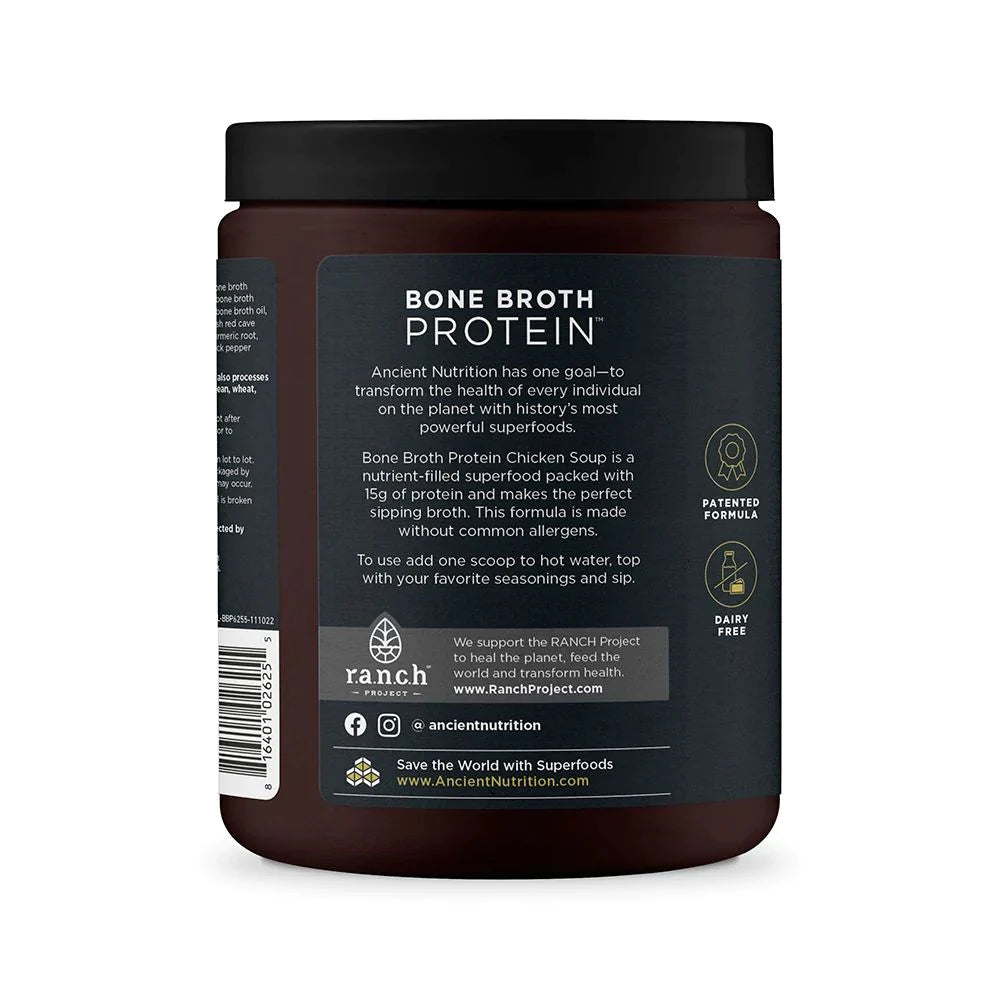 Ancient Nutrition Bone Broth Protein Chicken Soup