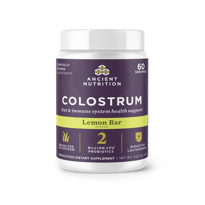 Ancient Nutrition Colostrum Lemon Bar