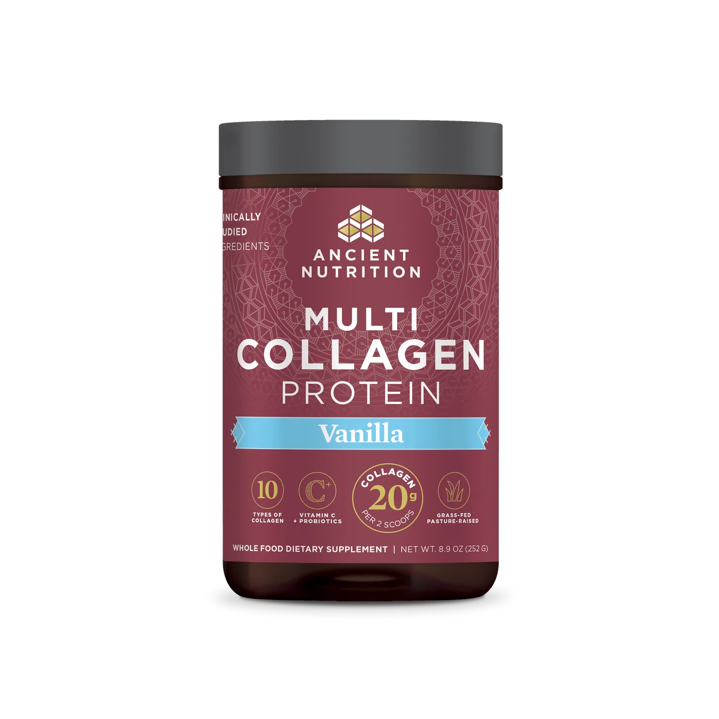 Ancient Nutrition Multi Collagen Protein Vanilla 24 servings