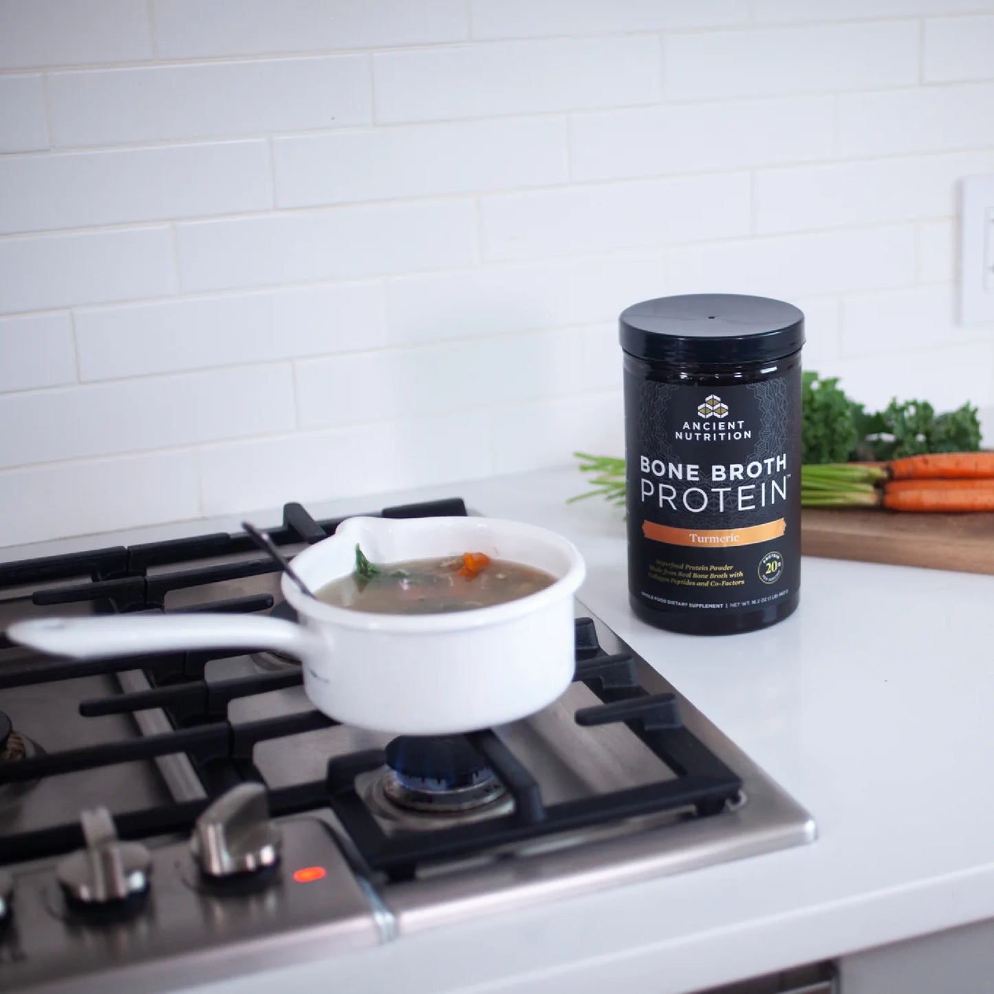 Ancient Nutrition Bone Broth Protein Turmeric